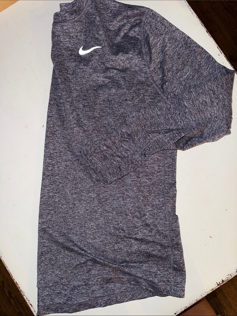 Nike Dri-FIT Running Long Sleeve Shirt - Heather Purple XL